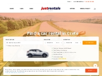 Cheap Car Hire Crete o Car rental in Crete with Justrentals