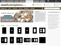 JustSwitchplates.com | Discount Decorative Switchplates and Outlet cov