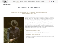 About US   JW Custom Hats