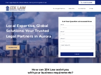 JZK Law | Aurora, Ontario Remote signing Real Estate Lawyers, Family L