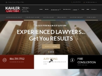 Toronto Personal Injury Lawyers - Kahler Personal Injury Law