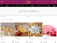 Dry fruit sweets online in India-Online Dry Fruit Sweets