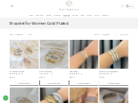 Bracelet For Women | Gold Plated Chain Bracelet for Ladies