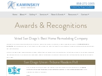 Awards and Recognitions - Kaminskiy Design   Remodeling