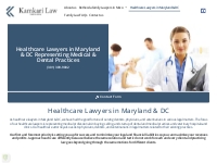 Healthcare Lawyers in Maryland   DC