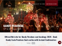 Kandy Perahera | 2024 Official Ticket Booking