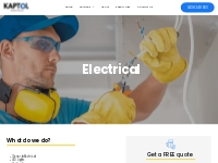            Kaptol Electrical is your qualified Electrician in Newcastl