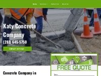            Concrete Company | Concrete Contractors | Katy, TX