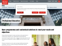 Professional Education - King's College London