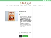 Kefir E-Book - Kefir Culture Natural, Home of the Kefir Maker
