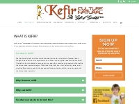 What is Kefir? - Kefir Culture Natural, Home of the Kefir Maker