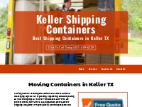 Moving Containers | Storage Containers | Keller, TX