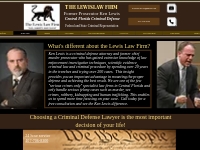 Ken Lewis | Criminal Defense Lawyer | Orlando | Longwood | 24/7