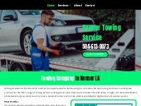       Towing Company | Car Towing | Kenner, LA