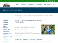 About Kennesaw - City of Kennesaw