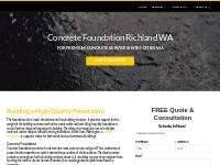            Concrete Foundation Richland WA | Building a High-Quality F