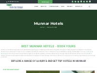 Book Munnar Resorts | Hotels in Munnar | Kerala Tour Packages