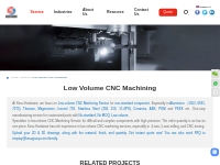 Low Volume CNC Machining, One-stop Manufacturing Service  | Kesu Hardw