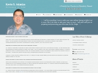 Kevin S. Adaniya | A Family Law Attorney in Honolulu, Hawaii