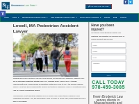 Lowell, MA Pedestrian Accident Attorney - Broderick Law Firm LLC