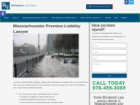 Premise Liability - Lowell, Massachusetts Broderick Law Firm, LLC