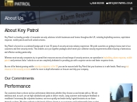 About the Key Patrol Company | Key Patrol Key Patrol Keyholding   Alar