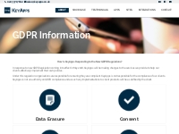 GDPR Information | KeyApps Ltd