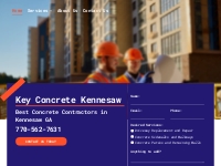       Concrete Company | Concrete Contractors | Kennesaw, GA