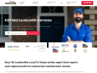 Locksmiths - Emergency Locksmiths | 24/7 Locksmith Services | Keys4U L