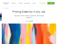 Finding Creativity in Any Job