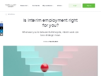 Is interim employment right for you?