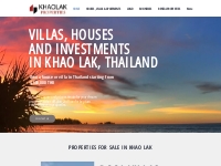 Real Estate Khaolak buy land house | Khao Lak Properties | Thailand