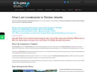 Khao Lak Liveaboards Similan Islands | by Khao Lak Explorer ™ | Diving