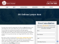 Kent DUI Lawyer's Role in Protecting the Rights of a DUI Defendant