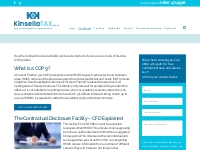 COP 9 - Code of Practice 9 - Contractual Disclosure Facility