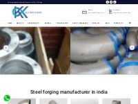 Steel forging manufacturer in india | K.K. Industries
