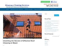 Unveiling the Secrets of Effective Roof Cleaning in Miami