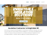 Insulation Contractor | Insulation Company | Knightdale NC