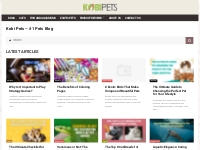 Kobi Pets - Pet Training and Behavior Tips, Product Reviews and Guides