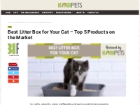 Best Cat Litter Boxes Reviews in 2018 - Top Rated Products on the Mark
