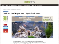 10 Best Led Aquarium Lights for Plants - Kobi Pets