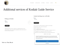 Fishing, whale watching   rentals with Kodiak Guide Service