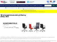 100 af de bedste kontorstole på tilbud - Kontorstole