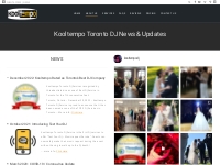 Toronto DJ News | Kooltempo Toronto DJ Services