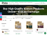 Buy High Quality Kratom Products Online - Kratom Exchange - Kratom Exc