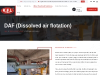 Dissolved Air Floatation | DAF supplier in NCR | DAF supplier in NCR |