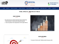 vision mission objectives values - Krystal Global Engineering Limted