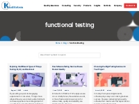   Functional testing