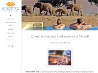 Kurhula Wildlife Lodge - Come as a guest and leave as a friend
