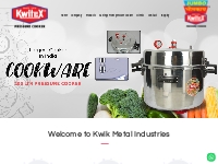 Kwik Metal Industries - Pressure Cooker, Aluminum Pressure Cooker